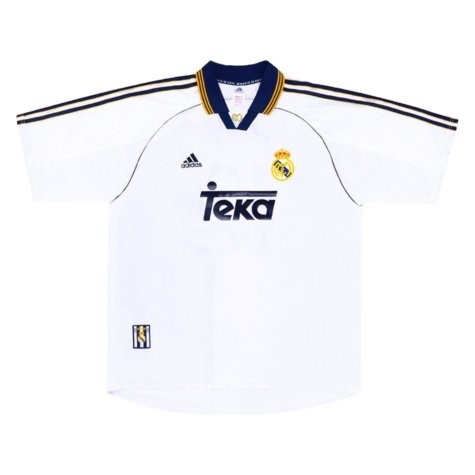Tailandia Camiseta Real Madrid Primera Equipación Retro 1998 1999